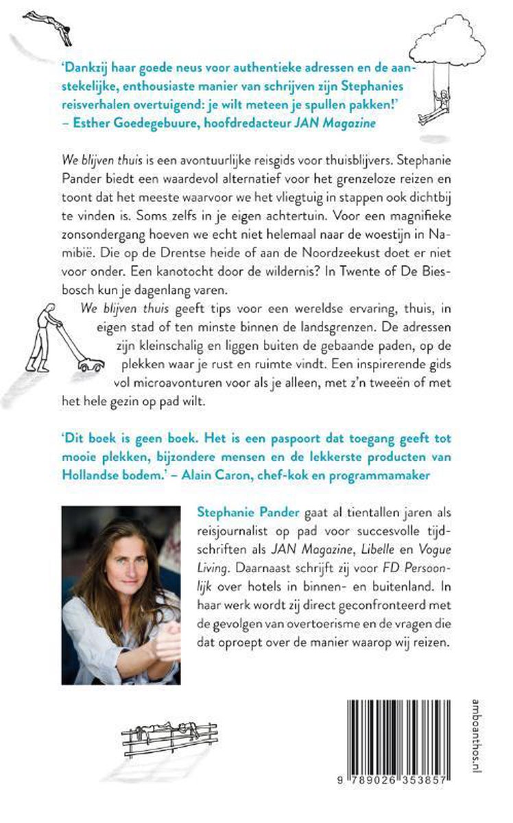 We blijven thuis - back cover