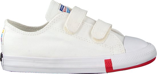 Converse Meisjes Lage sneakers Chuck Taylor All Star 2v Ox Ki - Wit - Maat  26 | bol.com
