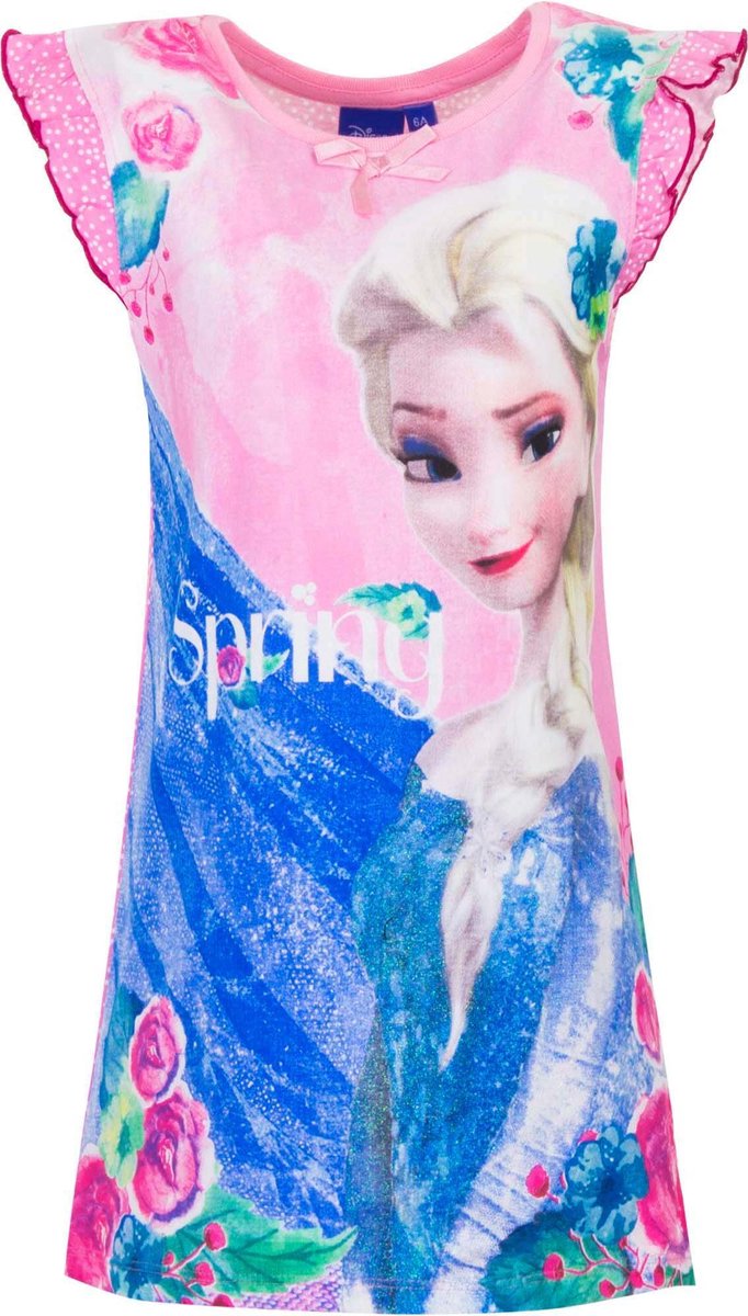 Disney Frozen - Nachthemd / nachtkleed - Elsa - 4 jaar - Maat 104 | bol.com