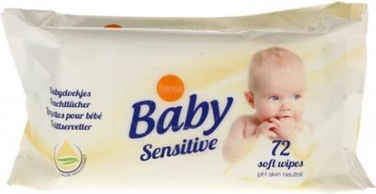 Sensitive lingettes pour bébés, 1008 lingettes