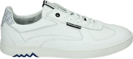 Floris Van Bommel Heren Lage sneakers 16342 - Wit - Maat 43 | bol.com