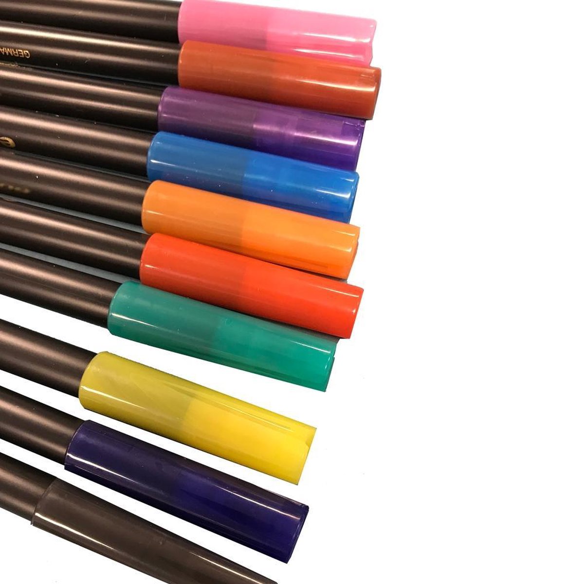 edding 1340 brushpennen in etui - 10 kleuren set - 1-3mm - op waterbasis - o.a. geschikt voor papier en karton — afbeelding 5