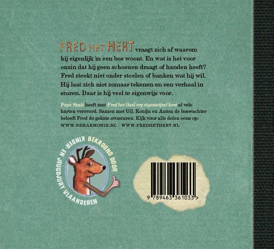 Fred het (heel erg eigenwijze) hert - cover