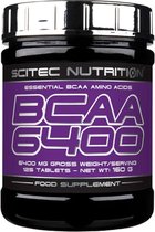 Scitec Nutrition BCAA 6400 - Essential BCAA Amino Acids - 125 tabletten - 25 porties