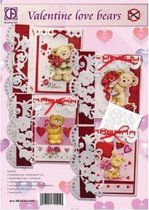 Creatief Art - RE2530-0045 - Valentine love bears