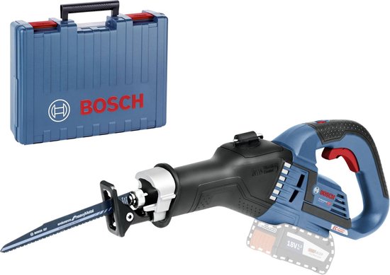 overhandigen Medewerker Amerika Bosch GSA 18V-32 18V Li-Ion accu reciprozaag body in koffer -  koolborstelloos | bol.com