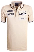 Geographical Norway Poloshirt Kimono Beige - M