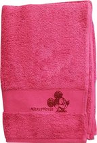 Mickey - BADHANDDOEK FUCHSIA - Paars - 70 x 140 cm- Pure Cotton