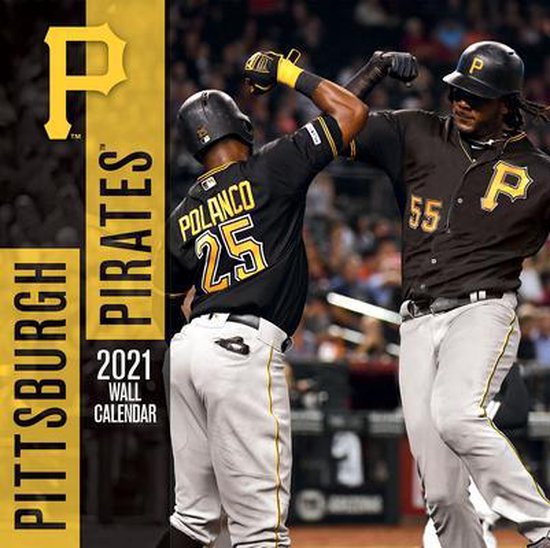 Pittsburgh Pirates 2021 12x12 Team Wall Calendar