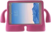 P.C.K. Kinderhoesje Roze met handvaten geschikt voor Apple iPad 10.2 (2019) MET GLASFOLIE/TEMPERED GLASS