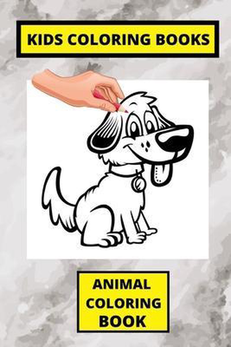Kids Coloring Books Animal Coloring Book van Coloring Publishing