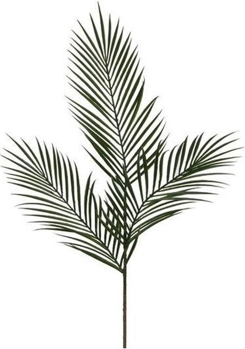 Branche artificielle d'arec verte / palmier doré 95 cm - Plantes / branches...  | bol.com
