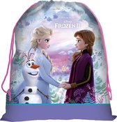 Disney Frozen 2 gymbag - 41 x 35 cm - Multi