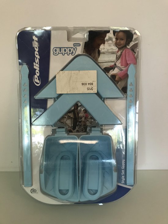 Accessoires voor fietsstoeltje - Guppy maxi - blauw | bol.com