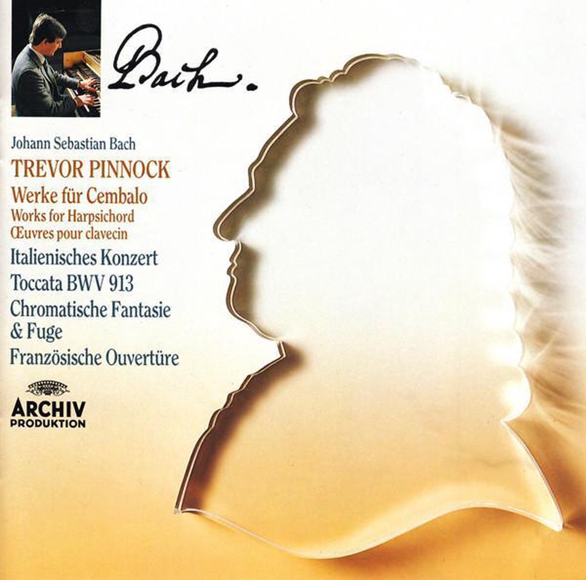 J.S. Bach Italienisches Konzert- Toccata BWV 913 - T. Pinnock
