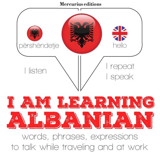 I am learning Albanian - cover