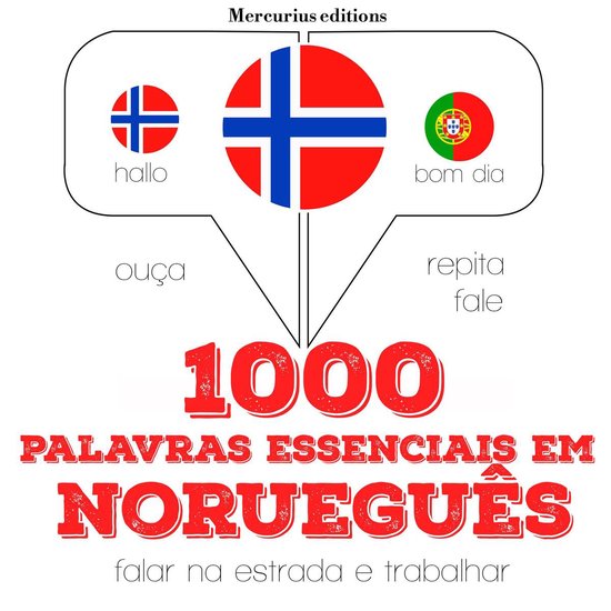 1000 palavras essenciais em norueguês - cover