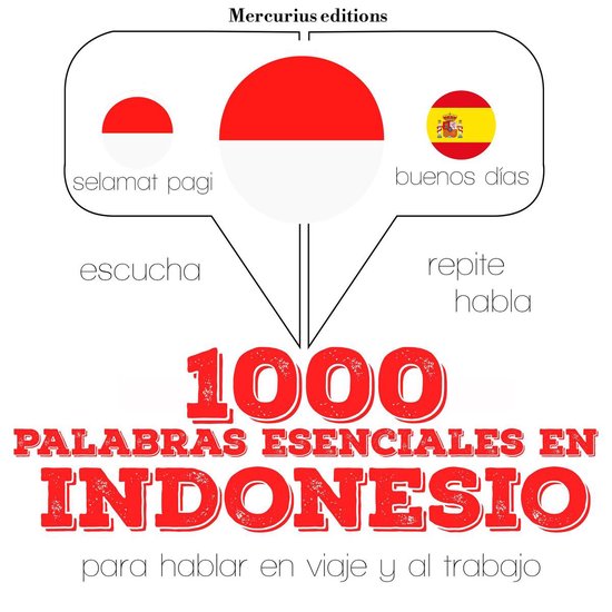 1000 palabras esenciales en indonesio - cover