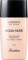 Guerlain Lingerie De Peau Aqua Nude Foundation - 02C Clair Rosé - SPF20