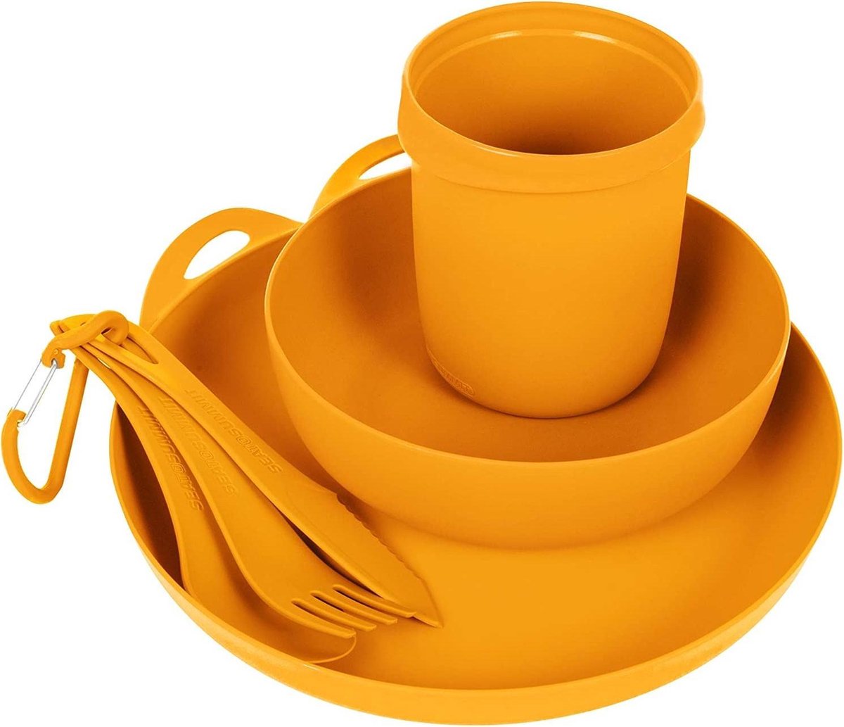 Sea To Summit Delta Camp Set Servies Geel Kunststof 6-delig