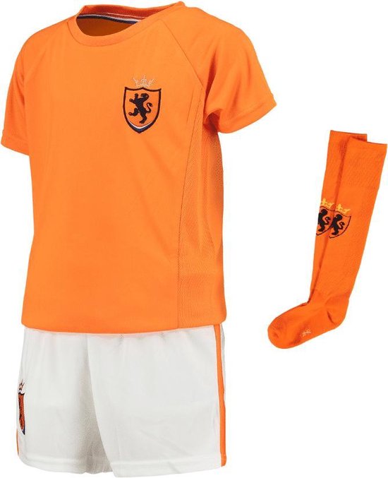 Oranje dames voetbaltenue - holland tenue - shirt/broek/sokken - leeuwinnen  - maat M | bol.com