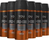 Axe Energised Bodyspray Deodorant - 6 x 150ml - Voordeelverpakking