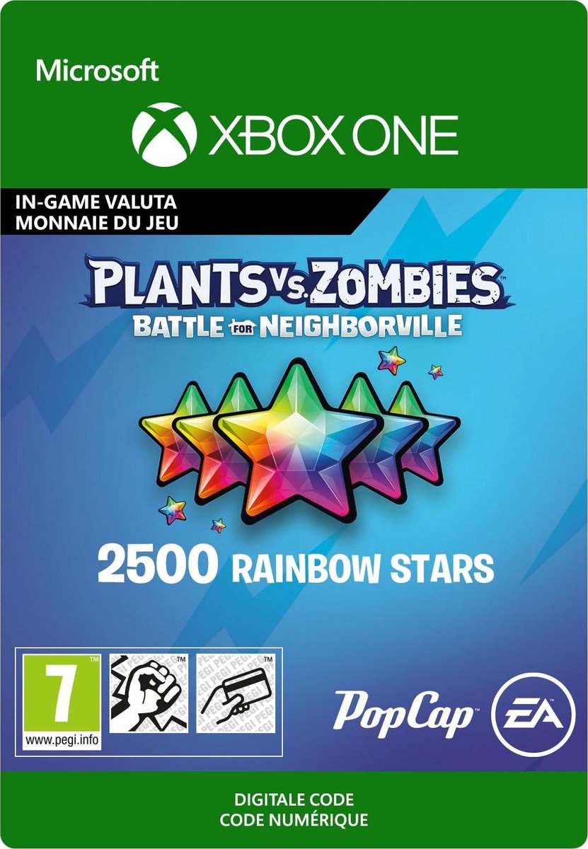 plants vs zombies garden warfare 2 rainbow stars