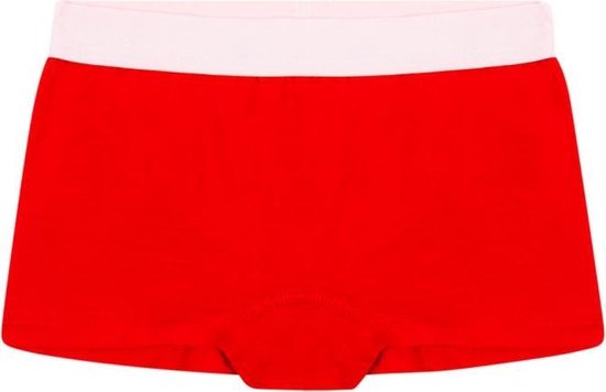 Short fille rouge rose taille 110-116