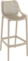 Beach7 Air XL Barstoel taupe H75