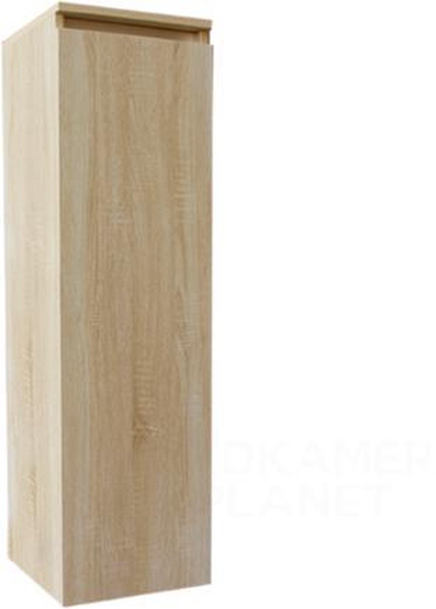 HALF HOGE KOLOMKAST 120 CM LIGHT WOOD