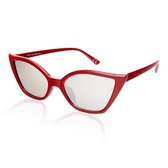 Cateye | trendy zonnebril en goedkope zonnebril (UV400 bescherming - hoge kwaliteit) | Vrouwen  | zonnebril dames  & zonnebril heren