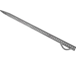 Zware tent haring 55cm met lus voor verankering tent - Tentharing