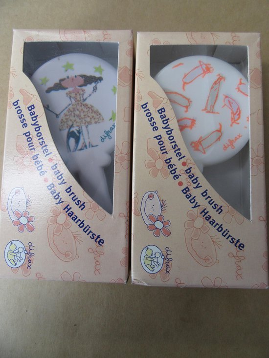 baby borstel en kam difrax van Difrax — afbeelding 3