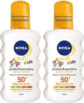 Nivea Sun Spray Kids SPF50+ - Protect & Senstive - 2 x 200ml