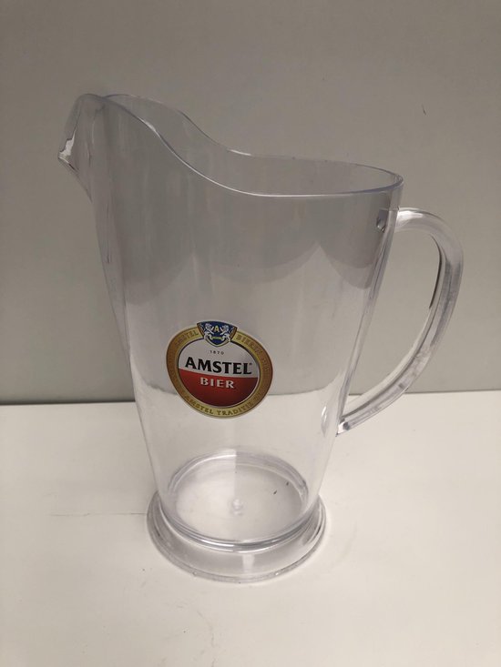 Amstel Pitcher 1.8L kunststof bierkan schenkkan bier schenk kan polycarbonaat bol.com