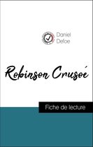 Omslag Analyse de l'œuvre : Robinson Crusoé (résumé et fiche de lecture plébiscités par les enseignants sur fichedelecture.fr)