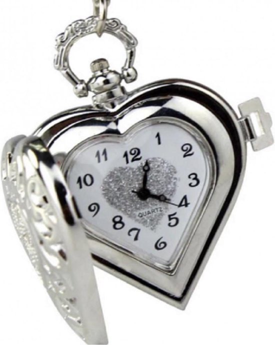 Dames- Ketting- Horloge- Hart | bol.com