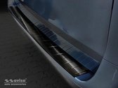 Avisa Zwart RVS Achterbumperprotector passend voor Mercedes Vito / V-Klasse 2014- 'Ribs' (Lange versie)