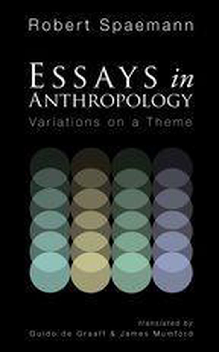 Omslag van Essays in Anthropology