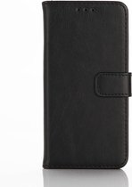 Shop4 - Samsung Galaxy A3 (2017) Hoesje - Wallet Case Retro Zwart