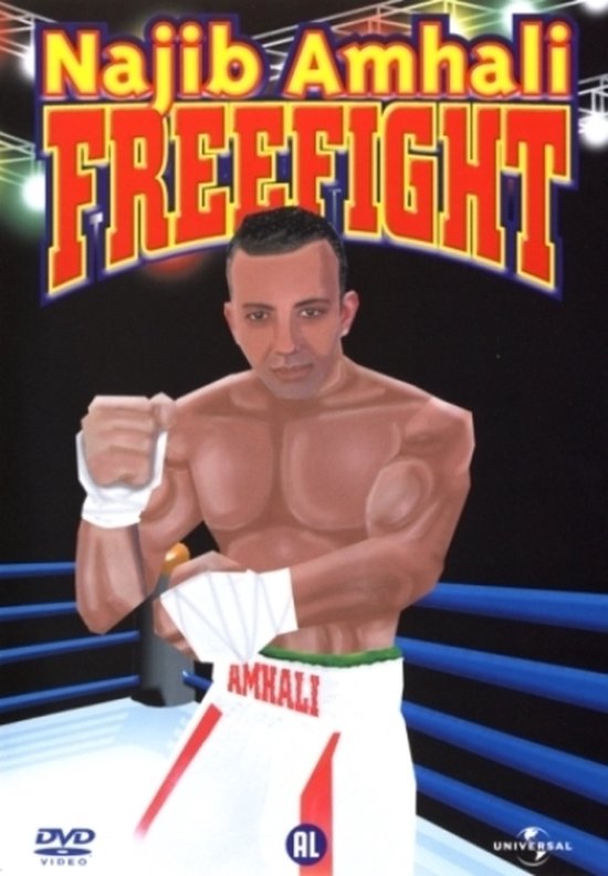 Cover van de film 'Najib Amhali - Freefight'