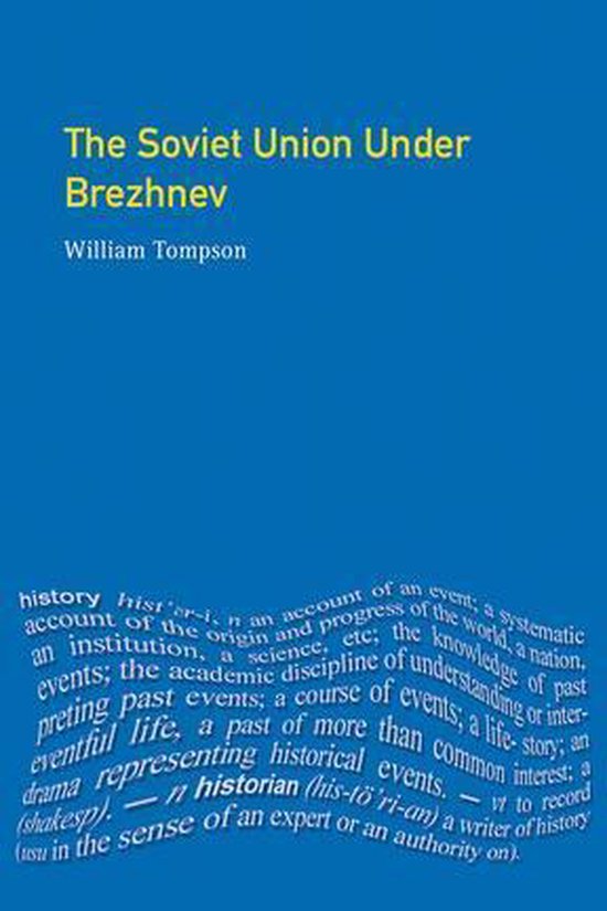 The Soviet Union Under Brezhnev - cover