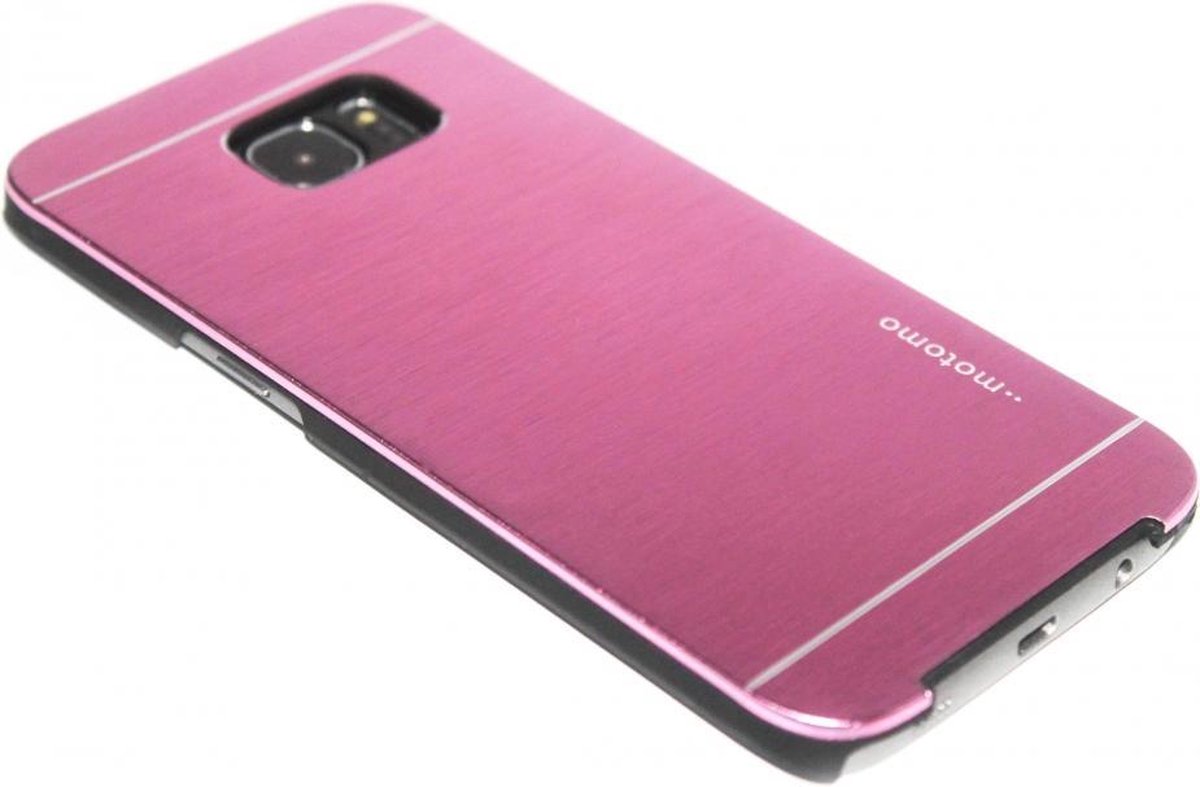 Aluminium hoesje paars Geschikt Voor Samsung Galaxy S7 Edge