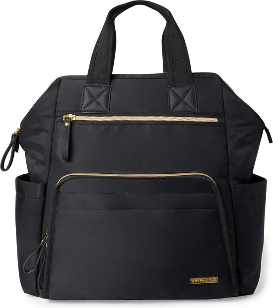 Skip Hop Mainframe Wide Open Backpack Changing Bag - Black