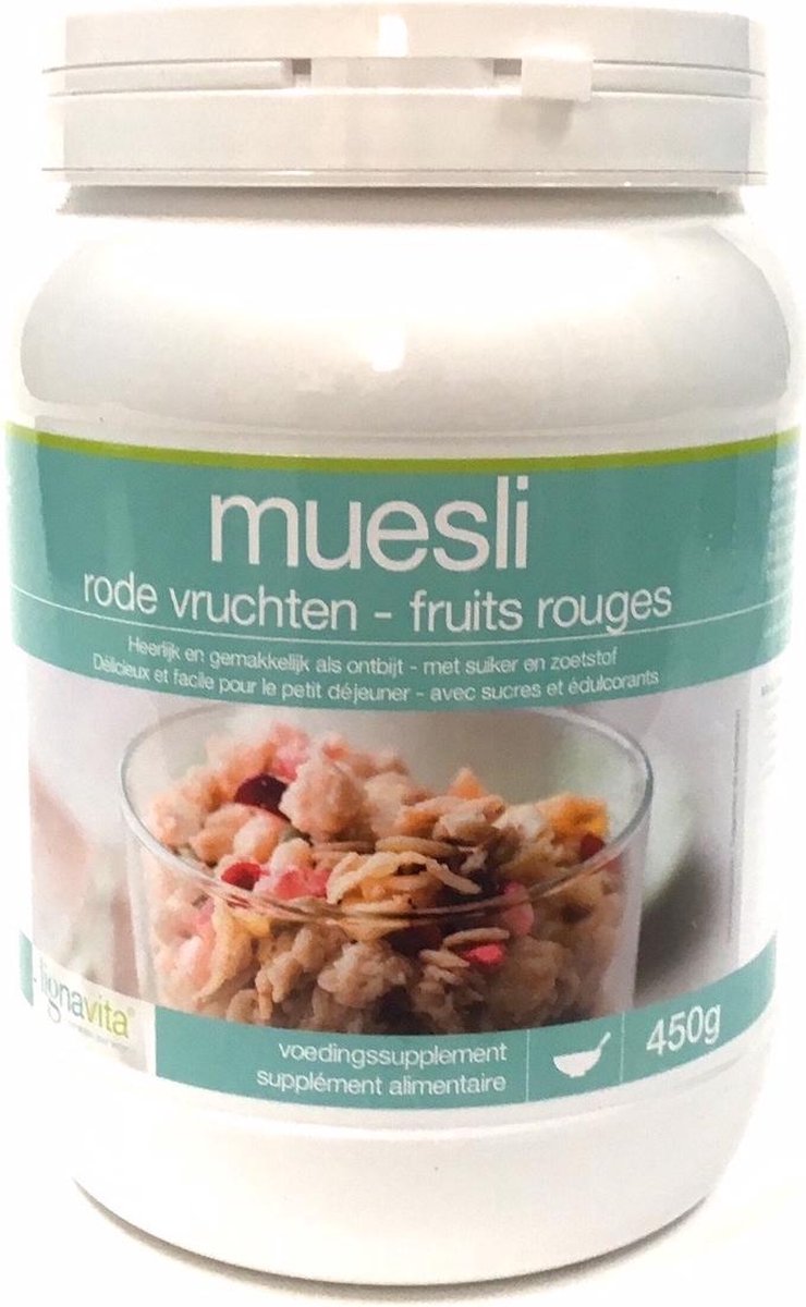 Goedkoopste Lignavita Pot Muesli rode vruchten - 450 gram