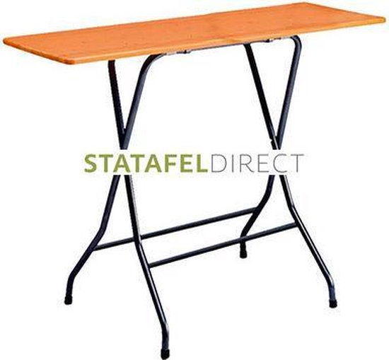 Belonend kiespijn Kakadu Statafeldirect.nl- statafel - biertafel hangtafel - groot - houten blad 160  x 60 ... | bol.com
