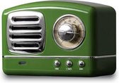 MikaMax Retro Bluetooth Speaker- Portable Speaker - Draadloze speaker- Speaker Bluetooth - Groen