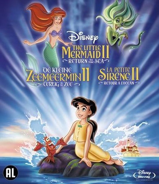 Cover van de film 'Little Mermaid 2 - Return To The Sea'