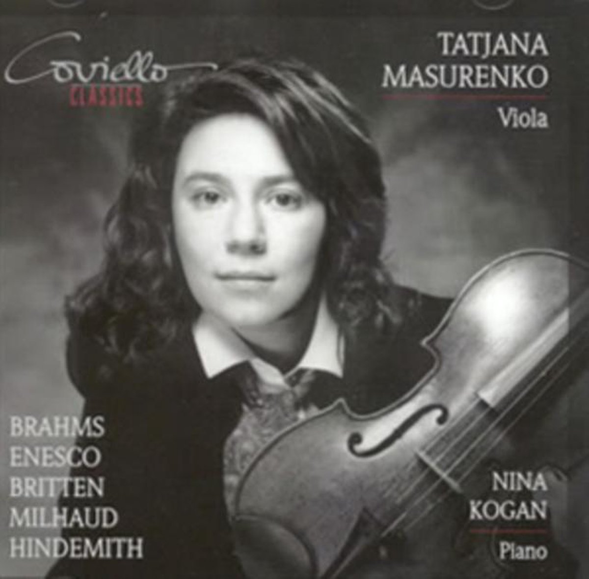 Tatjana Masurenko: Brahms/Enesco/Britten/Milhaud/Hindemith