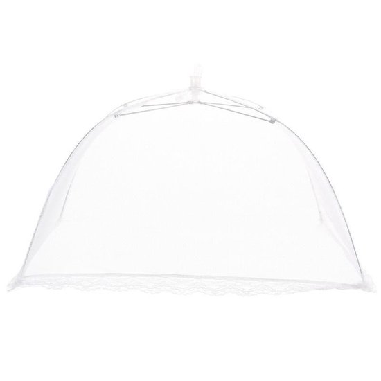 Vliegenkap Inklapbaar - Voedselkap Openklapbaar  - Tent - Inklapbaar Net - Insectennet - Bescherming van uw Voedsel - Diverse Kleuren - 30cm - Merkloos